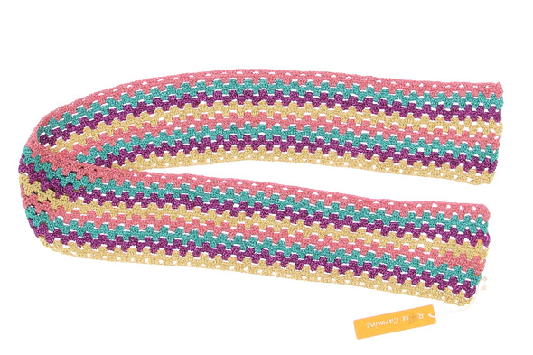 Écharpe multicolore