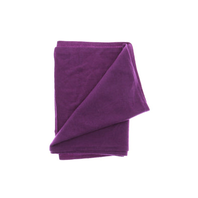 Écharpe violette en cachemire