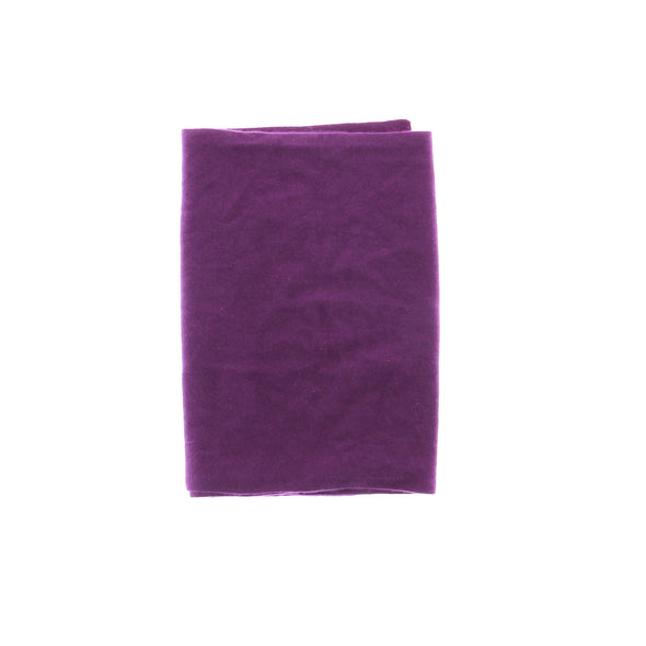 Écharpe violette en cachemire