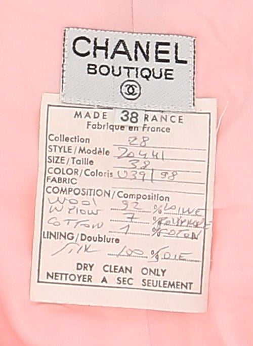 Veste en laine rose