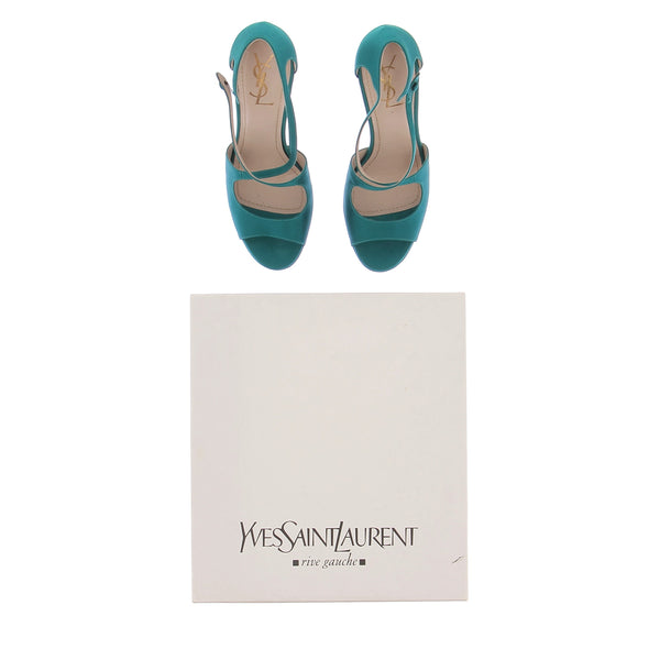 Escarpins turquoises