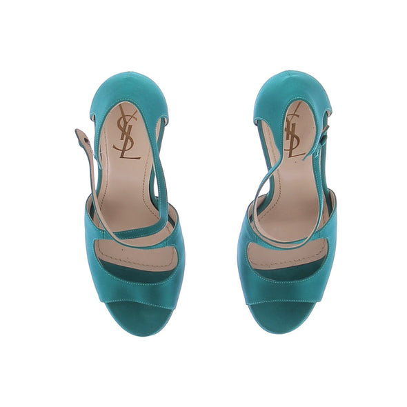 Escarpins turquoises