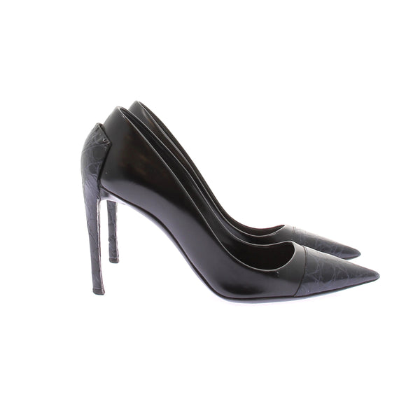 Escarpins en cuir
