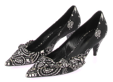 Escarpins noirs "Charlotte Bandana Pump 55"