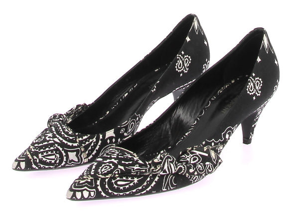 Escarpins noirs "Charlotte Bandana Pump 55"