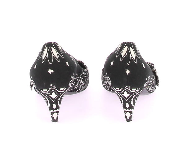 Escarpins noirs "Charlotte Bandana Pump 55"