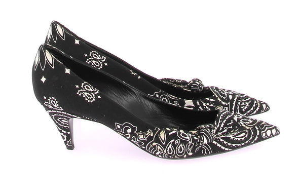 Escarpins noirs "Charlotte Bandana Pump 55"