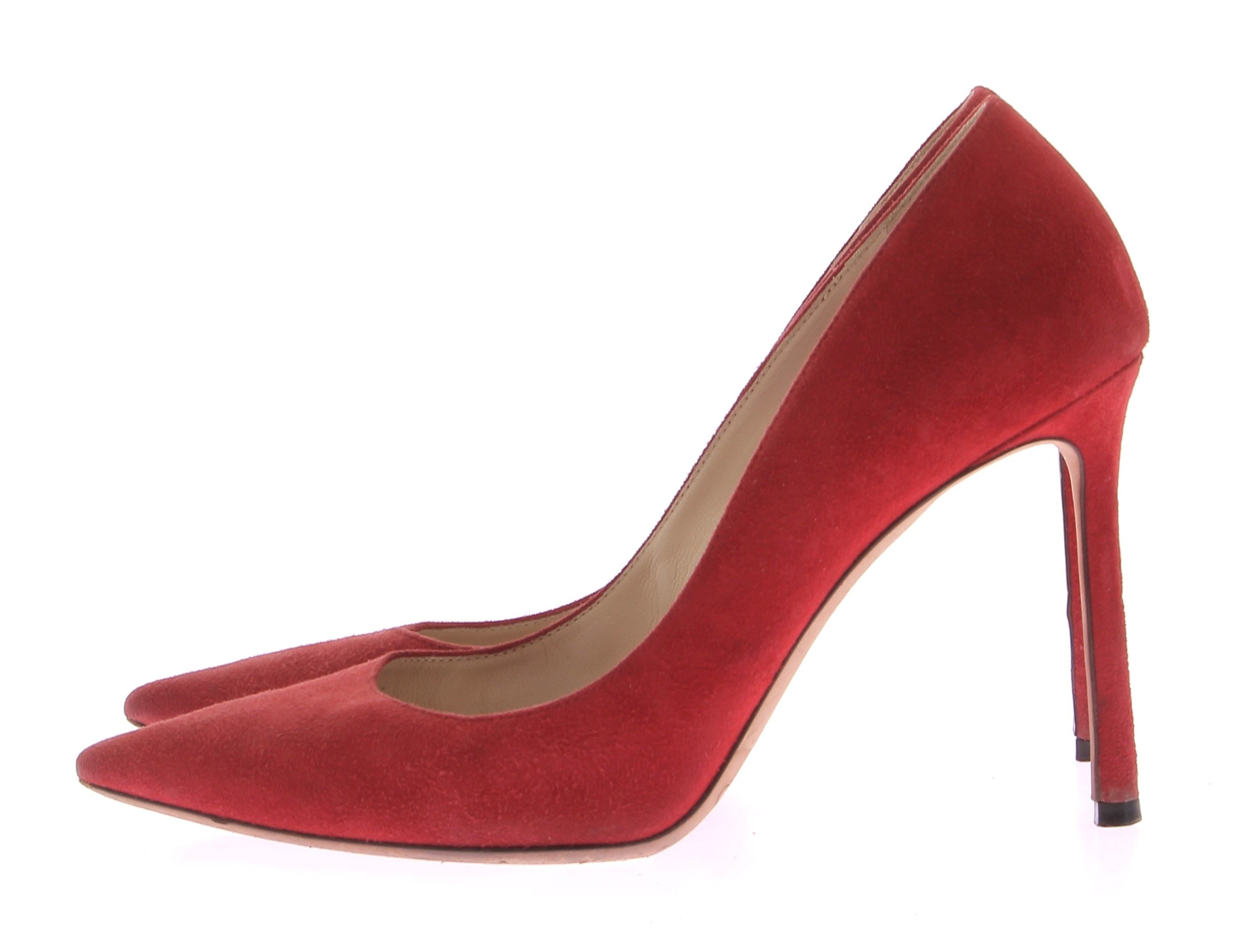 Escarpin daim sale