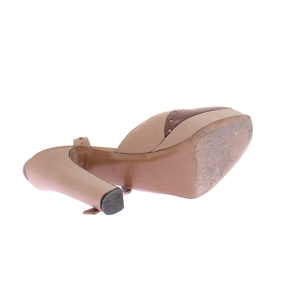 Escarpins en cuir