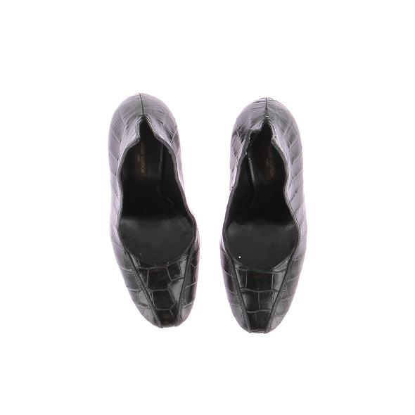 Escarpins en cuir