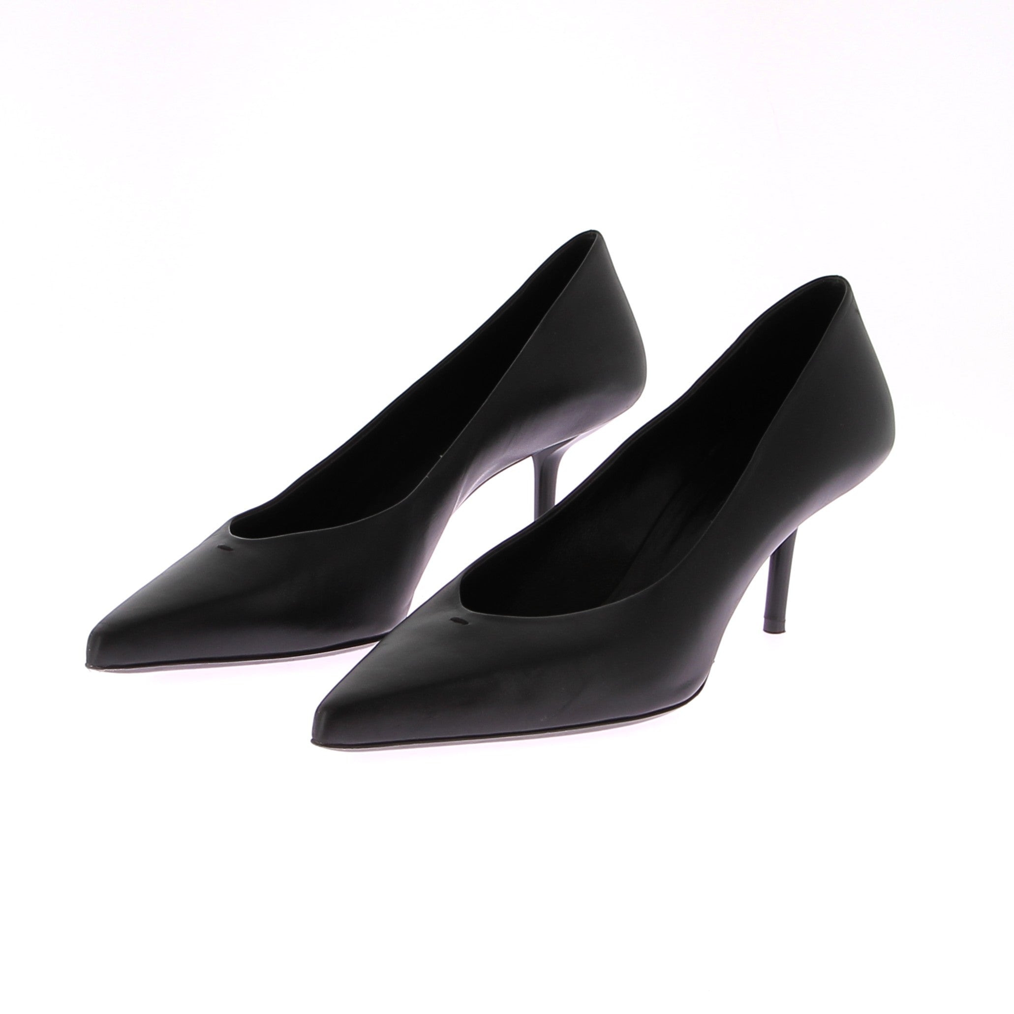 Escarpins en cuir noir online