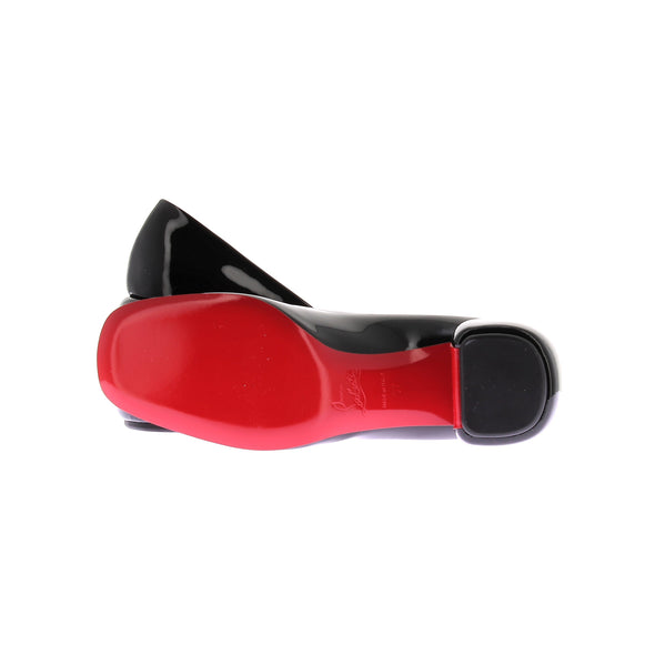 Escarpins en cuir vernis "Minny70"