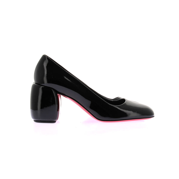 Escarpins en cuir vernis "Minny70"