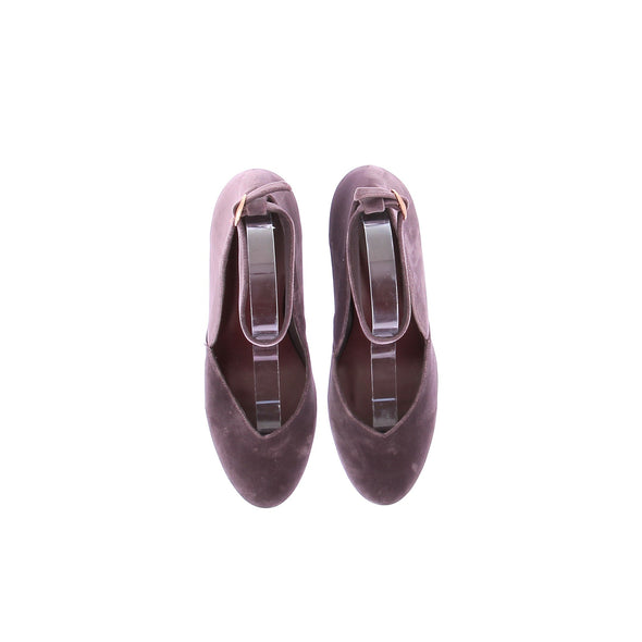 Escarpins en velours "D'Orsey"