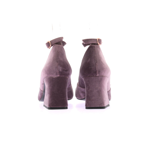 Escarpins en velours "D'Orsey"