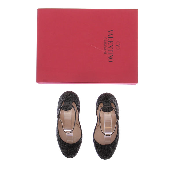 Escarpins à strass noirs