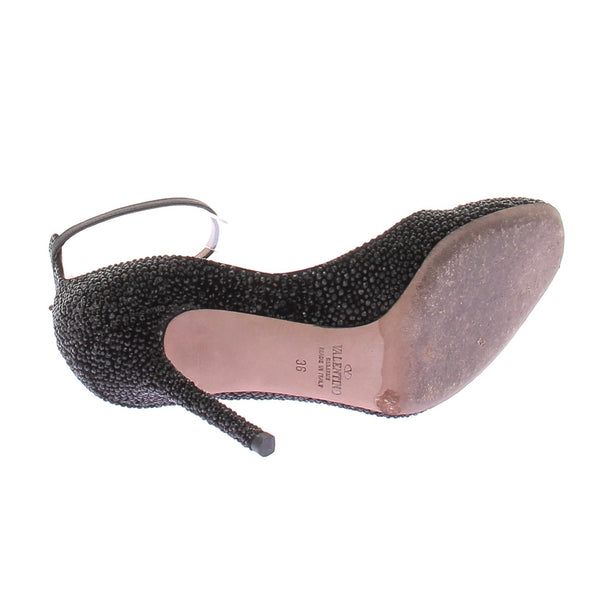 Escarpins à strass noirs