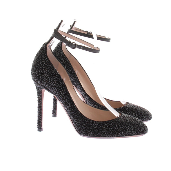 Escarpins à strass noirs