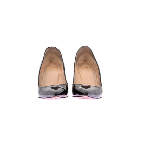 Escarpins en cuir verni