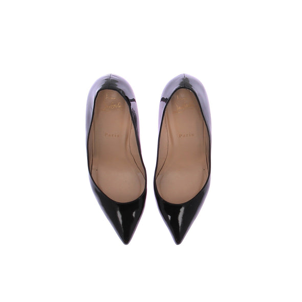 Escarpins en cuir verni