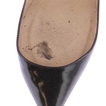 Escarpins en cuir verni