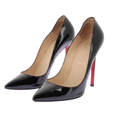 Escarpins en cuir verni