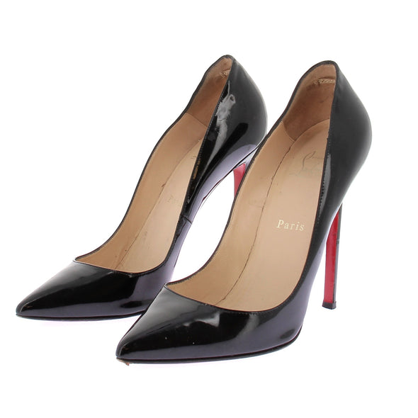 Escarpins en cuir verni