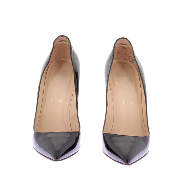 Escarpins en cuir verni