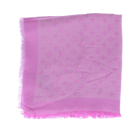Étole violette en soie