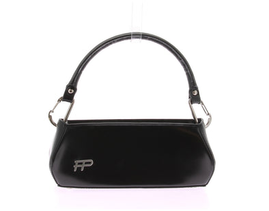 Sac à main en cuir noir