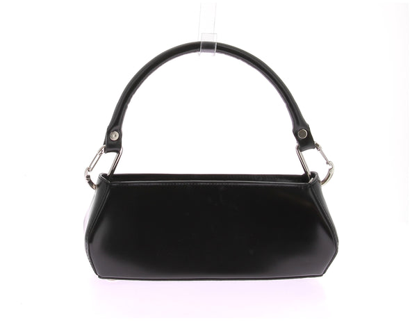 Sac à main en cuir noir