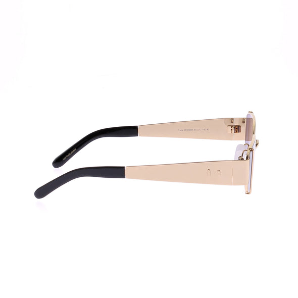 Lunettes de soleil dorées "Talia"
