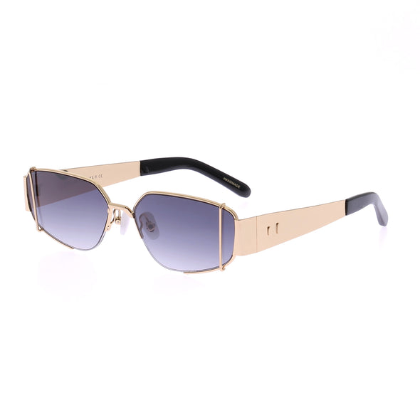 Lunettes de soleil dorées "Talia"