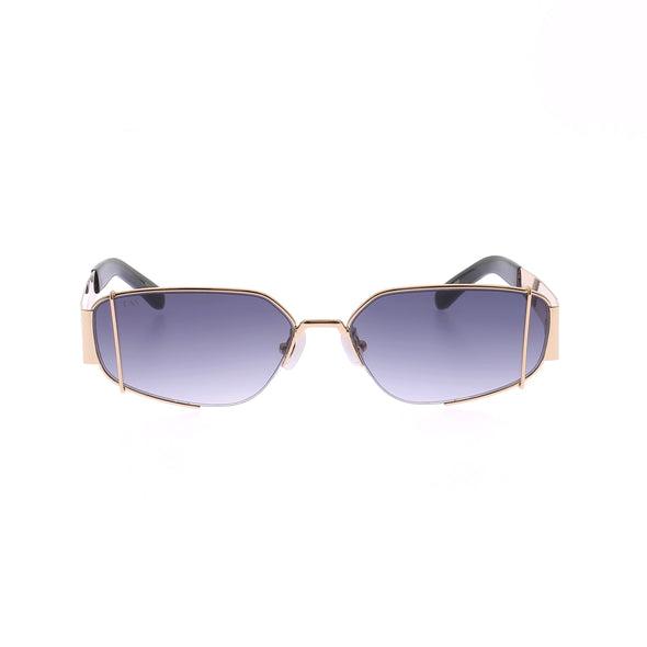 Lunettes de soleil dorées "Talia"