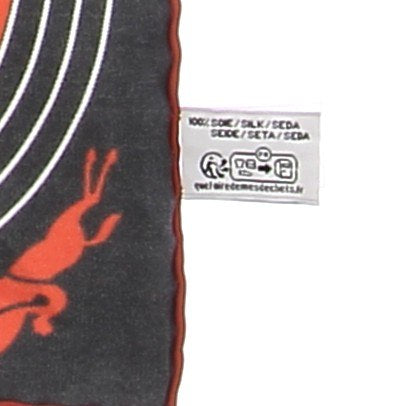 Foulard en soie "Longchamp Paris 1948"