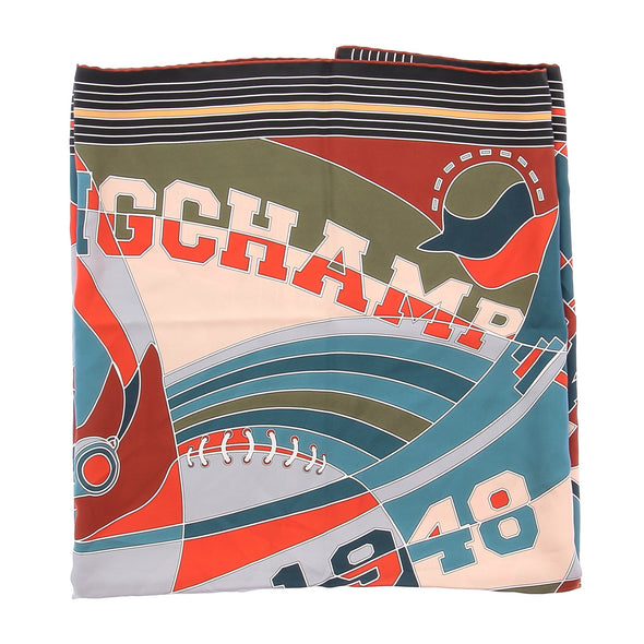 Foulard en soie "Longchamp Paris 1948"