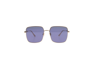 Lunettes de soleil dorées
