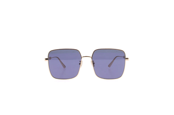 Lunettes de soleil dorées
