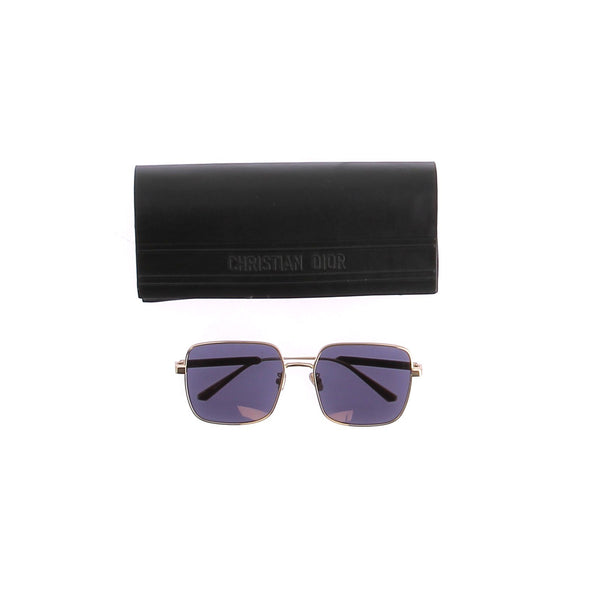 Lunettes de soleil dorées