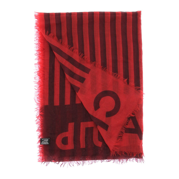 Foulard en cachemire rouge