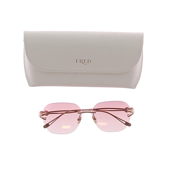 Lunettes de soleil roses