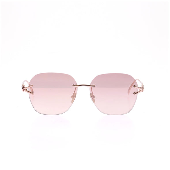 Lunettes de soleil roses