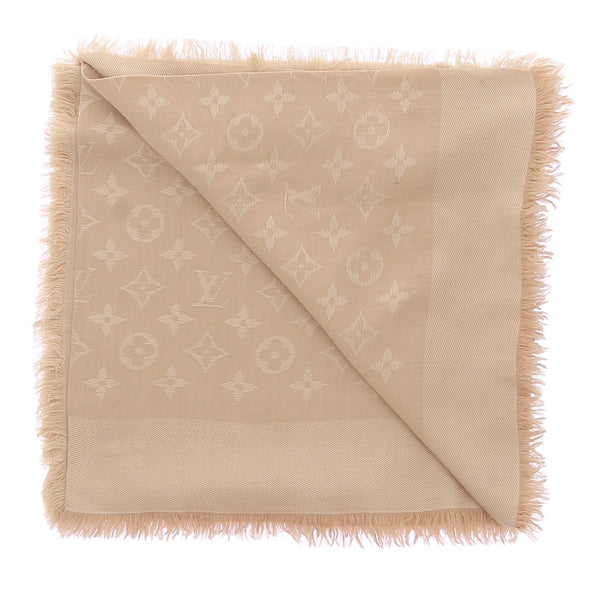 Foulard en mélange de soie et de laine