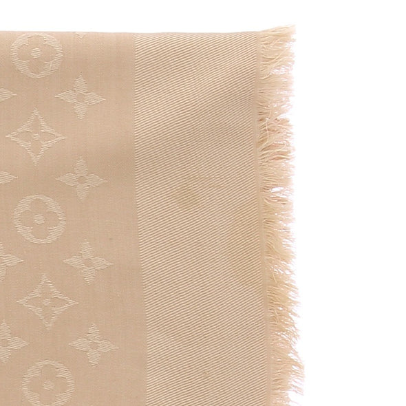 Foulard en mélange de soie et de laine