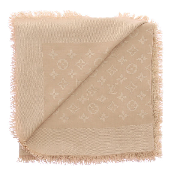 Foulard en mélange de soie et de laine