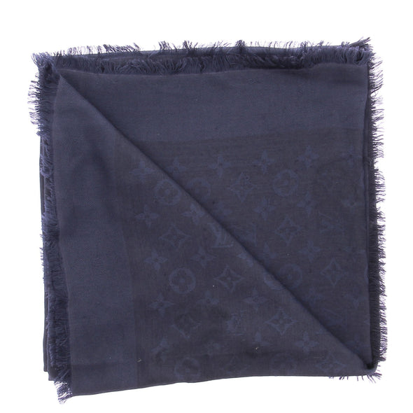 Foulard en mélange de laine et soie