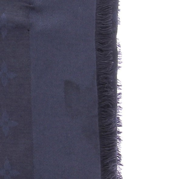 Foulard en mélange de laine et soie