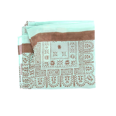 Foulard bicolore