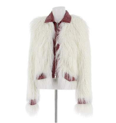 Veste bimatière