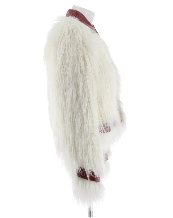 Veste bimatière